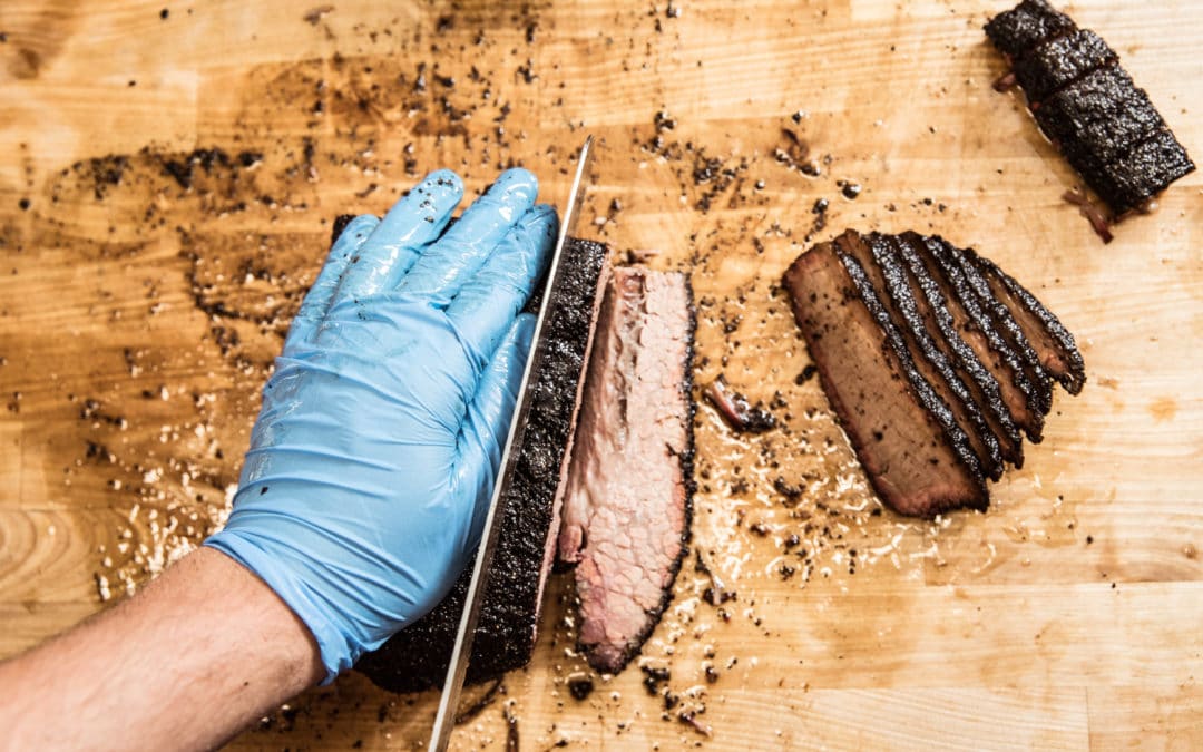 Smoked brisket in Tulum -Brisket ahumado en Tulum